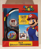 eKids Super Mario 2 In 1 Bluetooth & Corded Headphones