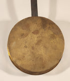 Vintage English Brass Bed Warmer with Long Handle Hearth Ware