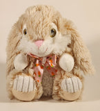 Dan Dee Style Light Brown Beige Bunny Rabbit 7 1/2" Stuffed Plush Toy