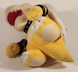 2011 San-Ei Co Global Holdings Nintendo Super Mario Bowser 10" Stuffed Plush Toy