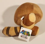 San-EICO Nintendo Super Mario Goomba 6 1/2" Stuffed Plush Toy New with Tags