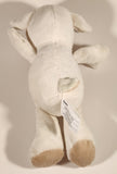 2024 Kinder White Lamb 10" Stuffed Plush Toy