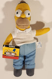 2007 Applause The Simpsons Homer Simpson 9" Bean Bag Stuffed Plush Toy with Tag
