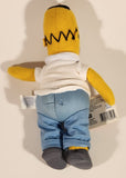 2007 Applause The Simpsons Homer Simpson 9" Bean Bag Stuffed Plush Toy with Tag