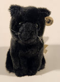 1986 WWF World Wide Fund for Nature Black Panther 7" Stuffed Plush Toy with Tag