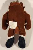 1992 McDonald's Warner Bros. Looney Tunes Taz Tasmanian Devil 10" Tall Stuffed Character Plush Toy