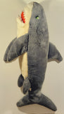 Stuffed Animal House Grey Shark 27" Stuffed Plush Toy