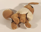 2022 Jazwares Nintendo Creatures Game Freak Pokemon Eevee 8" Stuffed Plush Toy