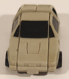 Vintage 1988 Hasbro Takara Transformers G1 Micromasters Autobots Swindler Delorean Grey Plastic Toy Car Figure