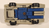 Vintage 1988 Hasbro Takara Transformers G1 Micromasters Autobots Swindler Delorean Grey Plastic Toy Car Figure