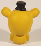 2022 S. Cawthon Five Nights At Freddy's Security Breach SquishMe Yellow Freddy Faz Bear 3 1/4" Toy Figure