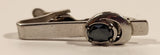 Vintage Senator Hematite Black Stone Tie Clip