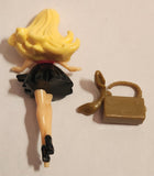 2012 Kinder Surprise Fashionistas Barbie 2 1/2" Plastic Toy Figure with Purse Accessory