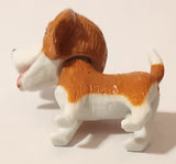 Kidsmania Puppy Love Jack Russell Terrier Dog 1 1/4" Plastic Toy Figure