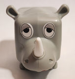 2021 McDonald's Building Blocks Rhinoceros 3" Long Toy Figure