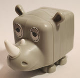 2021 McDonald's Building Blocks Rhinoceros 3" Long Toy Figure