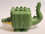 2021 McDonald's Building Blocks Alligator 4 1/4" Long Toy Figure