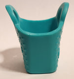 2015 McDonald's Moose Shopkins Shopping Basket Green Plastic Toy