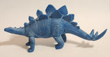 Stegosaurus Dinosaur Blue 6" PVC Toy Figure