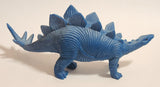 Stegosaurus Dinosaur Blue 6" PVC Toy Figure