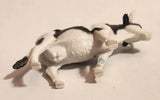 Black and White Dairy Cow 2 1/2" PVC Toy Farm Animal Figure