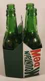 2015 Mountain Dew 4-Pack of 12 Fl Oz 355 mL Green Glass Bottles with Paper Carrier