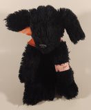 Gund Mutsy Black Puppy Dog with Pink Bow 10" Stuffed Plush Toy
