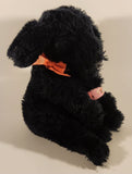 Gund Mutsy Black Puppy Dog with Pink Bow 10" Stuffed Plush Toy