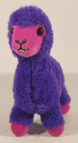 2019 Specialty Toys Direct Ideal Toys Direct Purple and Pink Llama 7 1/2" Stuffed Plush Toy