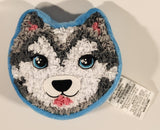 2019 Plush Craft Husky Dog 7 1/2" Stuffed Plush Toy