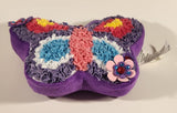 2018 Plush Craft Purple Butterfly 9 3/4" Stuffed Plush Toy