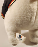 Very Rare 1991 1992 Wilson International NHL Vancouver Canucks #00 Prankster The Bear Mascot 12" Stuffed Plush Toy