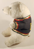 Very Rare 1991 1992 Wilson International NHL Vancouver Canucks #00 Prankster The Bear Mascot 12" Stuffed Plush Toy