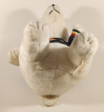 Very Rare 1991 1992 Wilson International NHL Vancouver Canucks #00 Prankster The Bear Mascot 12" Stuffed Plush Toy