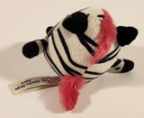 Ganz Silly Scoops Licorice Stripe Zebra 3" Stuffed Plush Toy