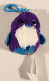 2017 Spin Master Hatchimals Purple and Blue Bird 3" Stuffed Plush Clip On Toy