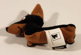 2016 McDonald's Universal Studios The Secret Life Of Pets Buddy Daschund Dog 4 1/2" Stuffed Plush Toy