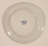 Trilogy Yellow Pattern Blue Flower 7 1/2" Side Plate