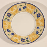 Trilogy Yellow Pattern Blue Flower 6" Side Plate