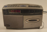 Sanyo SureWake AM/FM Clock Radio Cassette Player Model RM-82