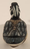 Vintage Pacific Rim Carvers Wood Duck 4" Light Weight Wood Carved Figurine
