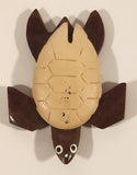 Miniature Sea Turtle 2 1/2" Wood Carving