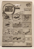 1990s Golden Wheel Special Edition Pepsi Team Racer #77 Die Cast Toy Race Car Vehicles with Airport Road Signs, Fire Hydrant, and Parking Gate Soda Pop Collectible New in Package