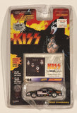 1997 Playing Mantis Johnny Lightning Real Wheels Series #9 Kiss Gene Simmons Black Die Cast Toy Car Vehicle and Photo Card New in Package