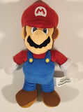 2021 Jakks Nintendo Super Mario Mario 9 1/2" Tall Stuffed Plush Toy