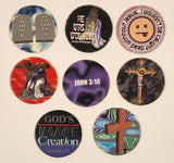 Christianity Jesus Mixed Caps Lot of 8