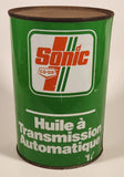 Vintage Co-op Sonic ATF Automatic Transmission Fluid 1L Metal Can Saskatoon, Saskatchewan FULL