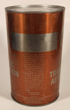 Vintage Exxon Esso Automatic Transmission Fluid One Quart 1.14L Copper Orange Metal Can FULL