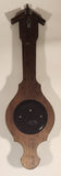 Vintage Tradition Thermometer Barometer 20 1/4" Wood Weather Station