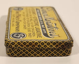 Vintage The Pinex Company Fort Wayne, Indiana Pinex Laxatives 25 Cents 36 Tablets Yellow Tin Metal Container